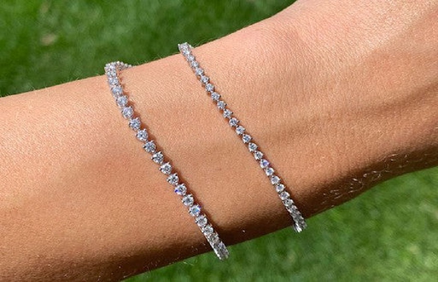 bracelets and diamonds